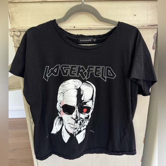 Stylestalker Lagerfield 90’s Terminator Shirt - Picture 2 of 3